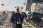 خارج شدن قطار از ریل در ایستگاه هشتگرد