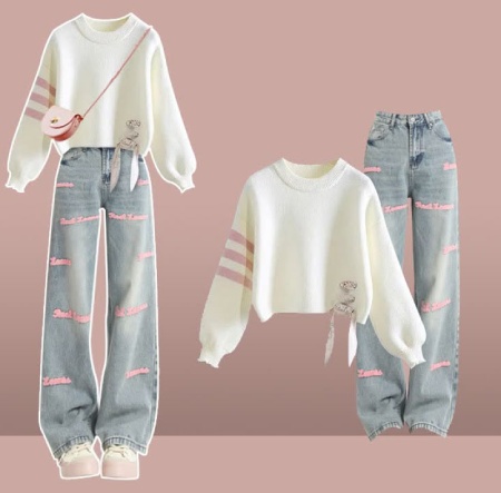 ست کردن لباس های اورسایز برای استایل خیابانی دخترانه