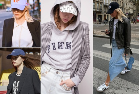 کلاه کپ با کت و شلوار