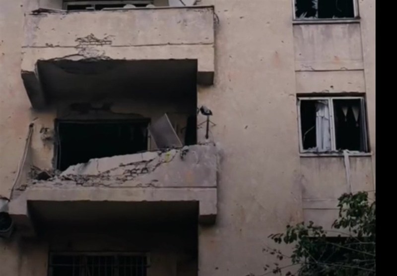 تخریب خوابگاه دانشجویی دانشگاه خلیج فارس بوشهر در حمله آمریکایی صهیونی