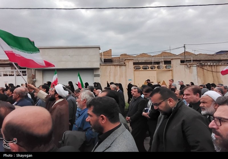 تشییع باشکوه 4 شهید حملات آمریکایی ـ صهیونی در دشتستان + تصاویر حمله اسرائیل به ایران , اخبار دشتستان , شهید ,