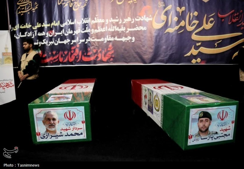 پیکر سرلشکر شهید محمد شیرازی در حرم مطهر رضوی آرام گرفت+تصاویر تشییع شهدا , شهادت , خراسان رضوی , اخبار استان خراسان رضوی , اخبار مشهد , مشهد مقدس , جنگ آمریکا و رژیم صهیونیستی علیه ایران ,