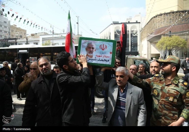 پیکر سرلشکر شهید محمد شیرازی در حرم مطهر رضوی آرام گرفت+تصاویر تشییع شهدا , شهادت , خراسان رضوی , اخبار استان خراسان رضوی , اخبار مشهد , مشهد مقدس , جنگ آمریکا و رژیم صهیونیستی علیه ایران ,