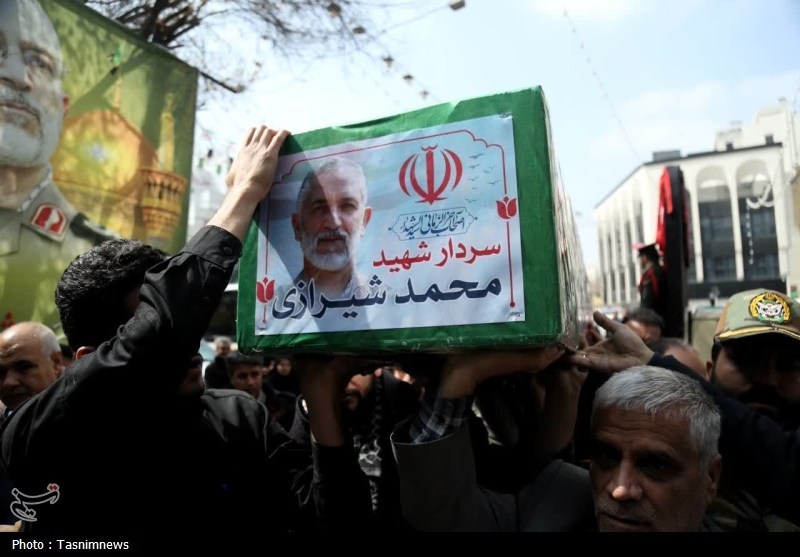 پیکر سرلشکر شهید محمد شیرازی در حرم مطهر رضوی آرام گرفت+تصاویر تشییع شهدا , شهادت , خراسان رضوی , اخبار استان خراسان رضوی , اخبار مشهد , مشهد مقدس , جنگ آمریکا و رژیم صهیونیستی علیه ایران ,