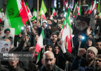 آخرین شب فروردین؛ گیلانغرب صحنه اجتماع پرشور مردمی شد