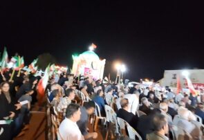 اجتماع باشکوه مردم در گناوه