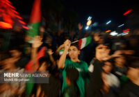 اجتماع حماسی و شبانه مردم رودان با حضور موکب داران عراقی