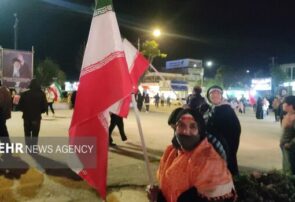 اجتماع پرشور مردم شیروان با مداحی حاج مهدی رسولی