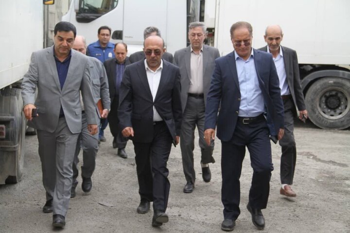 افزایش سقف پذیرش کامیون در مرز آستارا تا ۵۰۰ دستگاه در روز