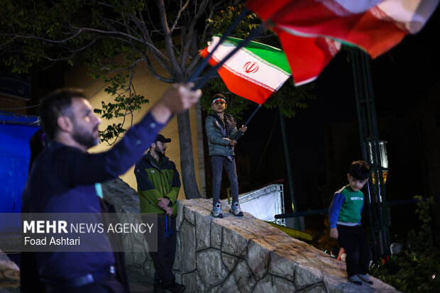 بعثت مردم دیار مومنان در تجمعات شبانه