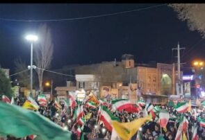 تجمع مردم ولایتمدار شهر قروه در میدان حاج قاسم سلیمانی