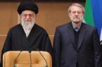 تصاویر حضور رهبر شهید انقلاب در صدا و سیما در زمان ریاست شهید لاریجانی