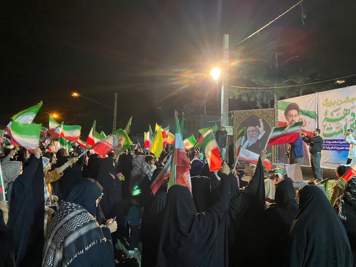 جشن بزرگ دهه کرامت و میدان داری مردم در سرآسیاب فرسنگی کرمان