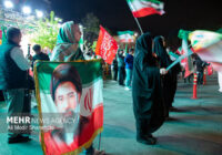 حضور نماینده مردم مشهد در اجتماع شبانه پنجاه و هفتم