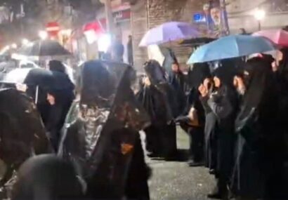 حضور پرشور مردم ساوه در شب پنجاه و یکم بیعت با رهبر معظم