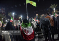 حضور پرشور مردم لنگرود در شب پنجاه و پنجم