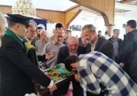 حضور کاروان «زیر سایه خورشید» در حرم مطهر شهدای آستانه اشرفیه