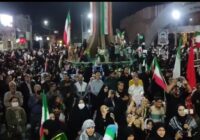 حماسه باشکوه مردم شهر بم در شب پنجاه و سوم