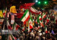 حماسه‌ای دیگر از مردم انقلابی در اجتماع شبانه شاهرود