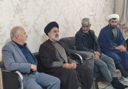 دیدار نماینده ولی فقیه در بنیاد شهید با خانواده شهیدان بازگیر و شوکتی‌