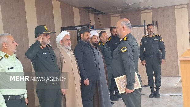 رضا علی بخشی فرمانده انتظامی ورامین شد