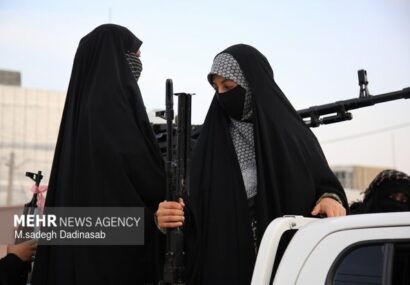 رژه اقتدار دختران؛ نمایش امید و ایستادگی در گلپایگان