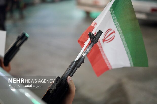 رژه اقتدار نیروهای یگان ویژه در رشت