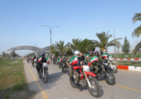 رژه موتوری وعاظ و طلاب زاهدانی در حمایت از ایران