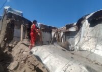 ریزش ساختمان متروکه در میدان جوانشیر کرمانشاه یک مصدوم برجا گذاشت