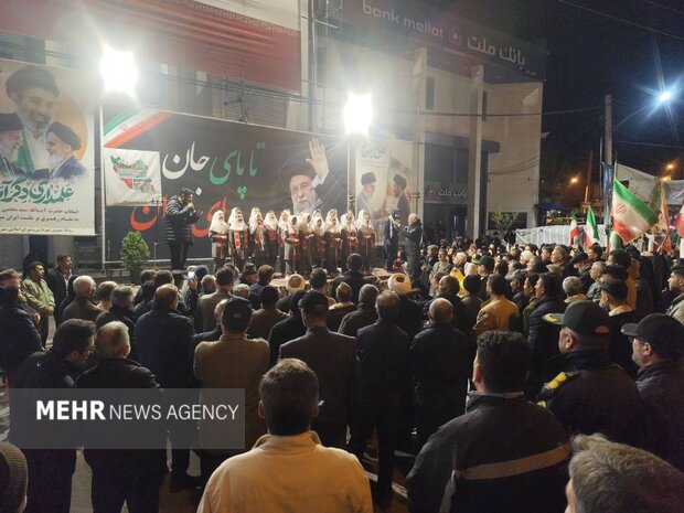 شب های پرشور خلخال، فریاد حمایت از انقلاب