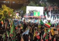 صلوات خاصه امام رضا علیه السلام در اجتماع شبانه مردم کرمانشاه