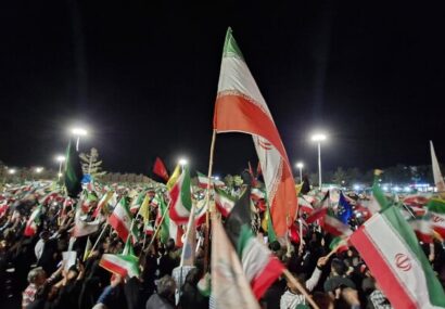 طنین شعار «ما نسل عاشوراییم» در پنجاه و یکمین شب جهاد خیابانی در سنقر