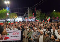 قیام شبانه مردم شهرستان‌های نقده و چایپاره