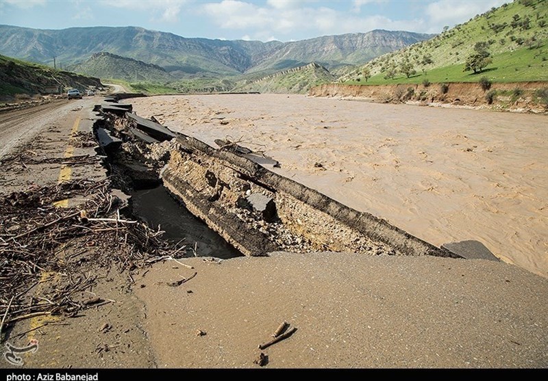 لرستان زیر ضرب بارش‌های سیل‌آسا؛ ۵۵۰ کیلومتر راه آسیب دید