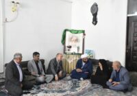 مدیرکل بنیاد شهید لرستان با خانواده شهدای رومشکان دیدار کرد