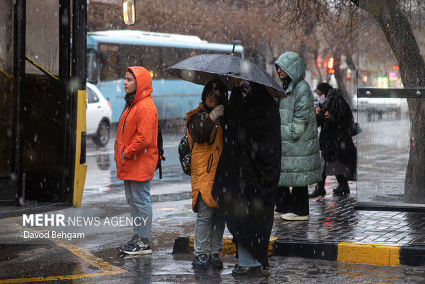 هشدار زرد هواشناسی؛ تشدید فعالیت سامانه‌های بارشی در ۳۰ استان کشور