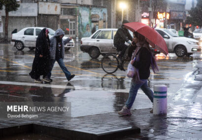 وضعیت جوی یکم اردیبهشت؛بارش‌های شدید، تگرگ و کاهش محسوس دما در راه است