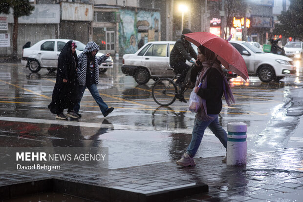 وضعیت جوی یکم اردیبهشت؛بارش‌های شدید، تگرگ و کاهش محسوس دما در راه است