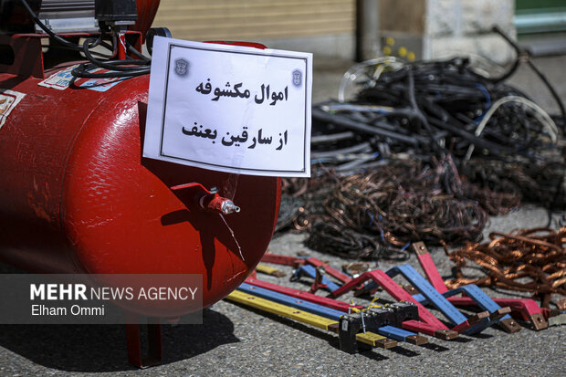 پلیس اصفهان ۱۷ فقره سرقت را در یک شبانه‌روز کشف کرد