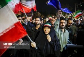 پنجاه و دومین شب حضور مردم مشهد در خیابان‌ها