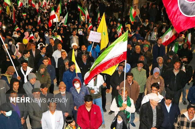 پنجاه و یکمین بعثت خیابانی مردم در شیروان