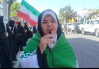 پیام بانوان ساوجی از حضور در اجتماع بزرگ جان فدای رهبر