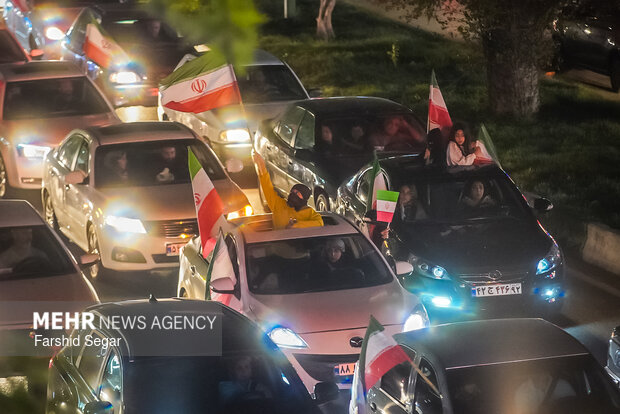 کاروان خودرویی مردم دزفول در دفاع از امنیت