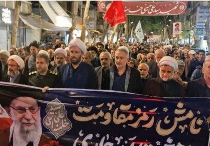 گزارش خبرنگار مهر از میدان‌داری لاهیجانی‌ها در شب پنجاه و یکم