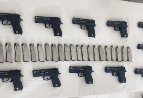 ۲۸ قبضه سلاح کلت جنگی در ارتفاعات صعب العبور ارومیه کشف شد