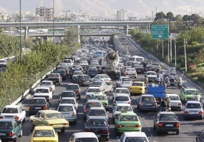ترافیک سنگین در مسیرهای پرتردد پایتخت