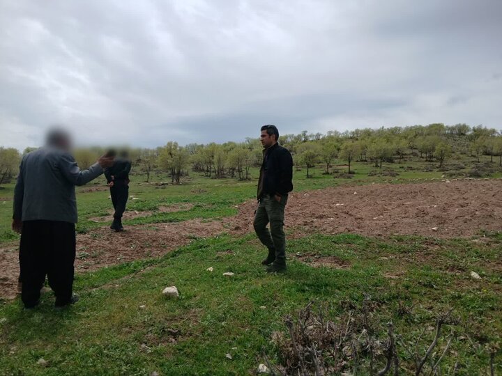 زمین‌خواران در منابع طبیعی کرمانشاه زمین‌گیر شدند