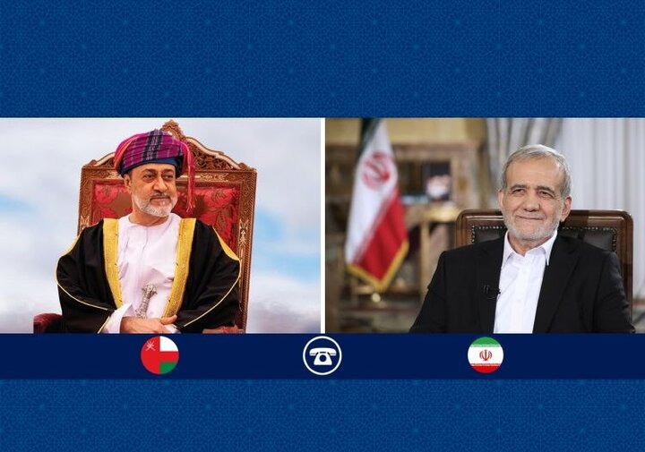 قدردانی پزشکیان از جایگاه عمان در تقویت ثبات منطقهای