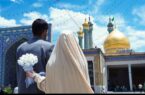 میزبانی اتاق عقد حرم بانوی کرامت از ۹۰ زوج جوان در روز ازدواج + تصاویر