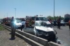 جزئیات تصادف مرگبار تانکر بنزین با پژو ۴۰۵ در آزادراه نطنز–اصفهان جزئیات تصادف مرگبار تانکر بنزین با پژو ۴۰۵ در آزادراه نطنز–اصفهان
